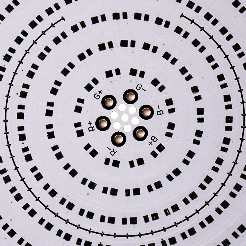 Aluminum SMD2835 Metal Base PCB Single Layer For Commercial Light