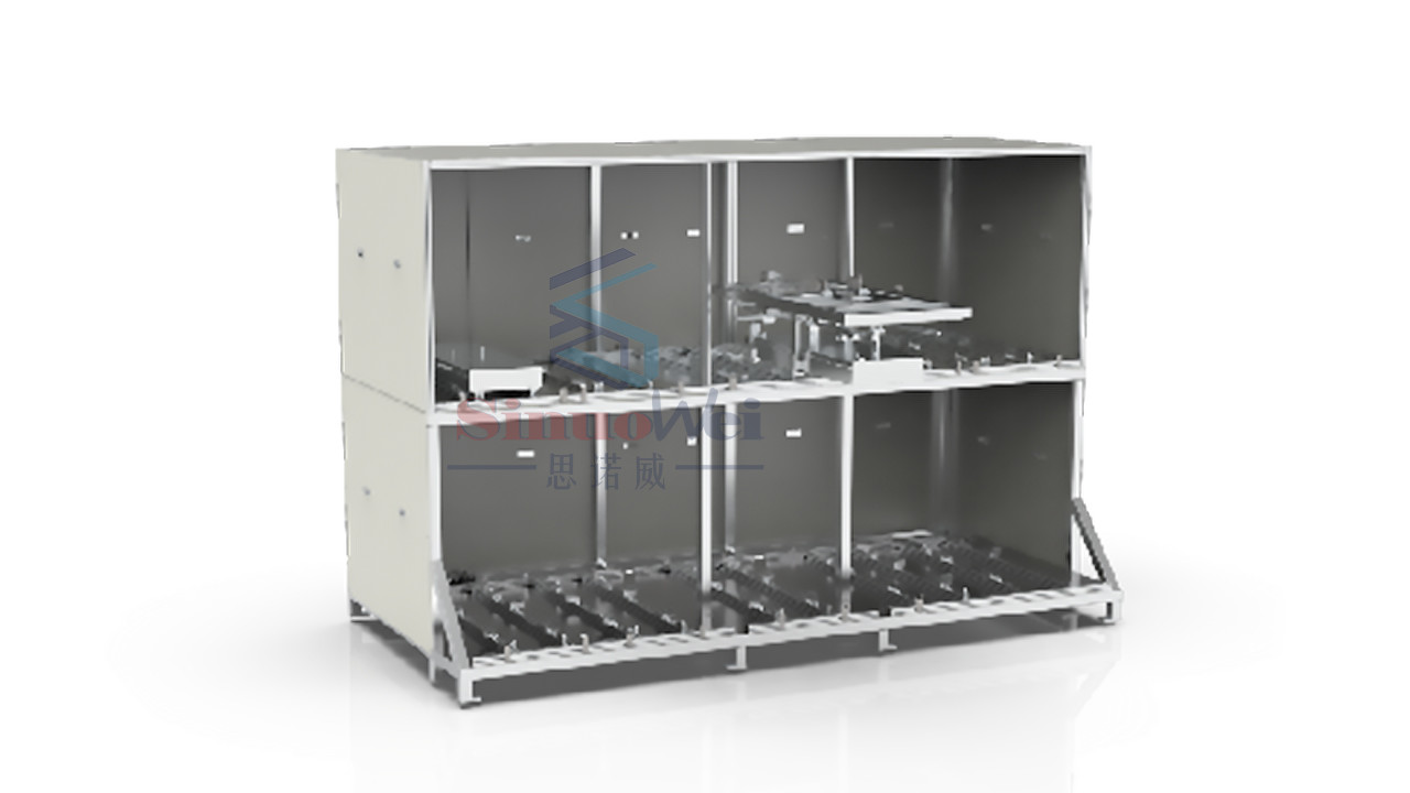 ODM Pressurized Square Mold Battery Assembly Line 10000 X 3100 X 2500MM
