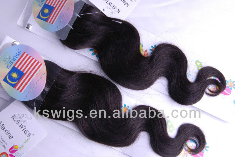 100% human hair Natural Malaysian Hair Straight Texture
