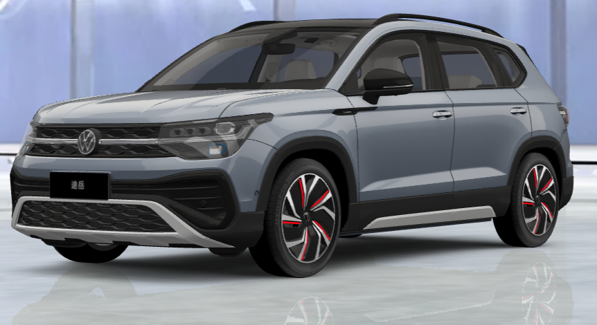 200-300Nm 2024 VW Tharu 300TSI Large SUV Intellectual Drive Large Fuel Compacity