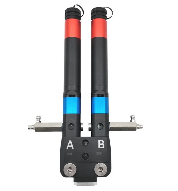 0.02ML Throughput Per Revolution Two Different Kinds Of Glue Dual Tube Screw Valve