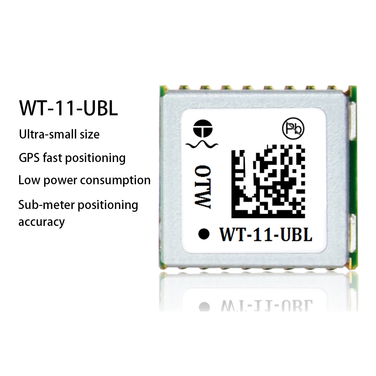 A-GNSS Positioning Mode GPS Module With 0.25Hz -10 Hz Regeneration Frequency