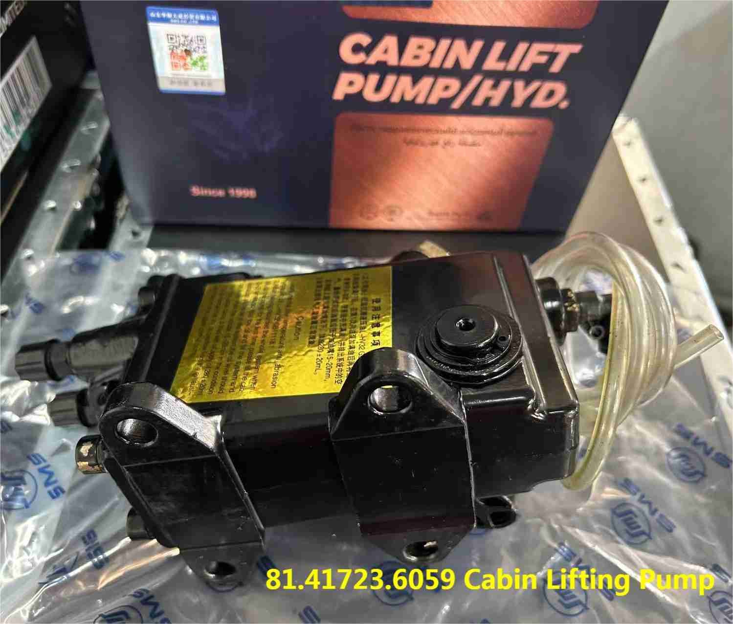81.41723.6059 Cabin Lifting Pump Shacman Truck Parts