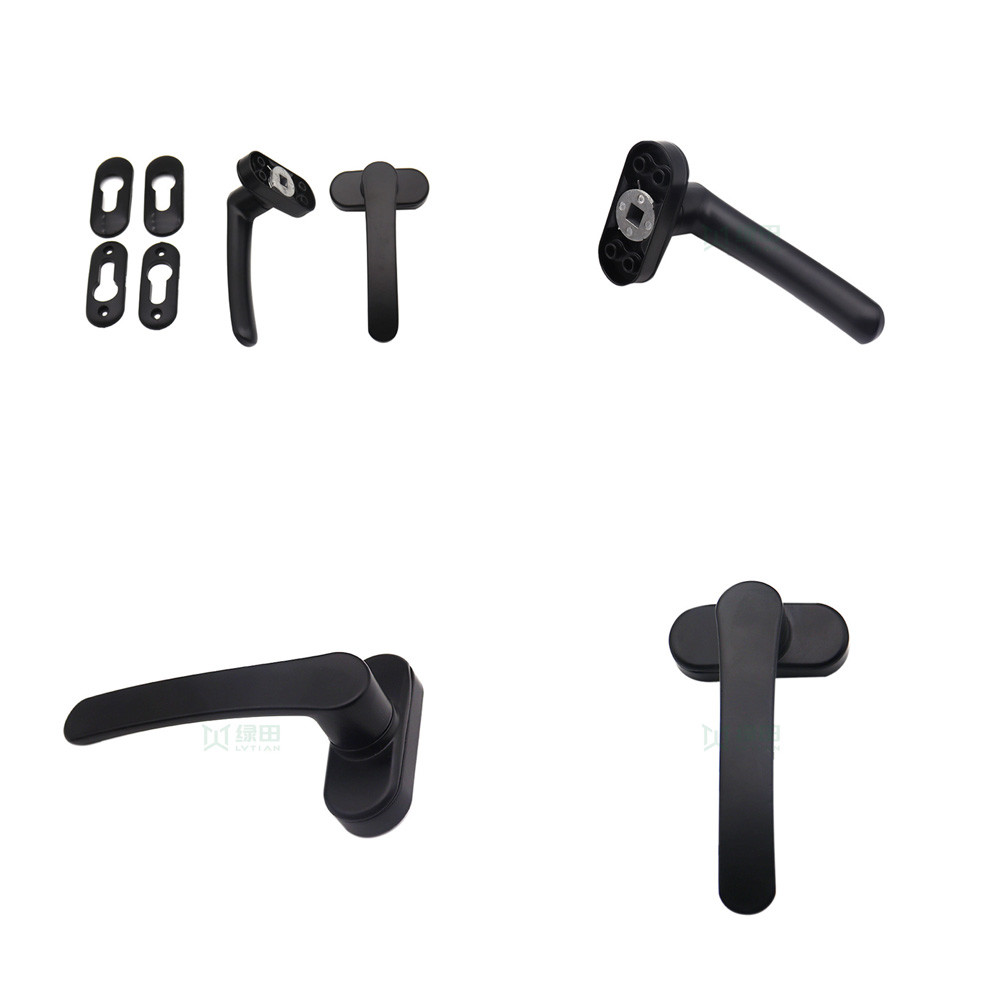 Aluminum Door Window Double Sided Handles Matte Finish For Home Office