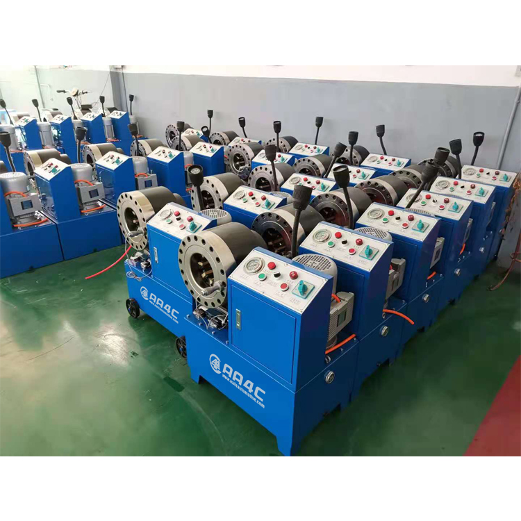 Woodworking Workshop Equipment Clamp Hose Pipe Pressing Machine Crimper Rubber Automatic