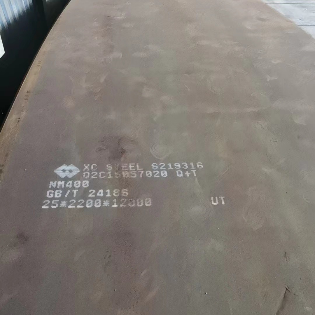 Wear Resistant Steel Plate NM400 Thickness 3.0 - 40.0mm for Mining Machinery