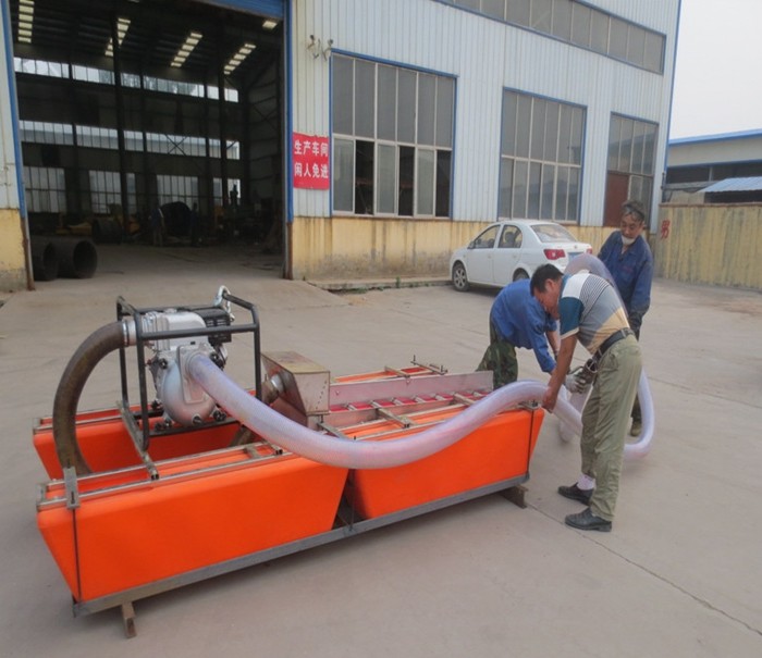 2m 3 Inch Gold Dredge 7hp River Portable Gold Bucket Dredger