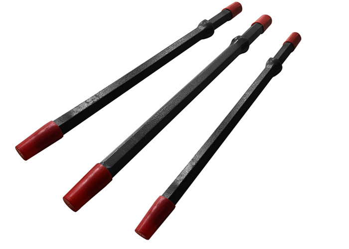 Quarrying Tool Tapered Drill Rod 7 11 And 12 Degree Durable Hexagonal Rock
