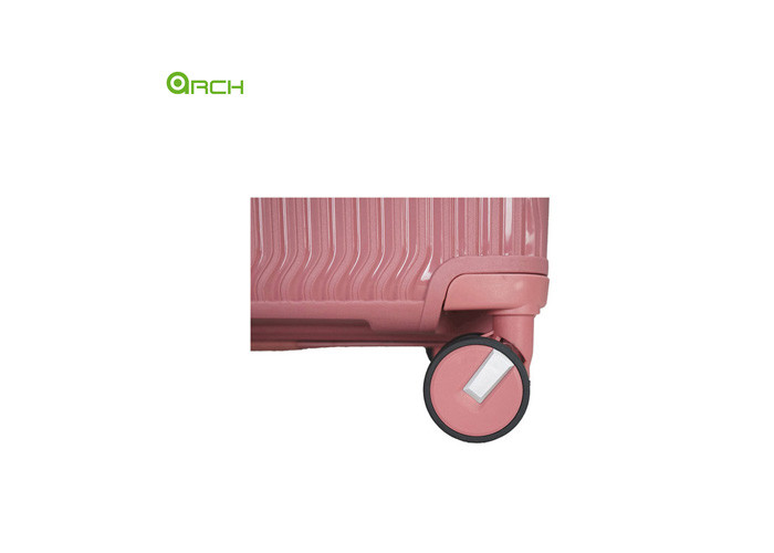 Wholesale PP Travel Trolley Luggage with Double Spinner Wheels