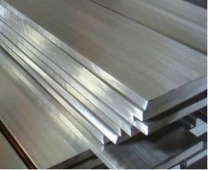 Buy cheap Cold Rolled Brushed Stainless Steel Flat Bar , High Hardness ss flat bar 300 Series product