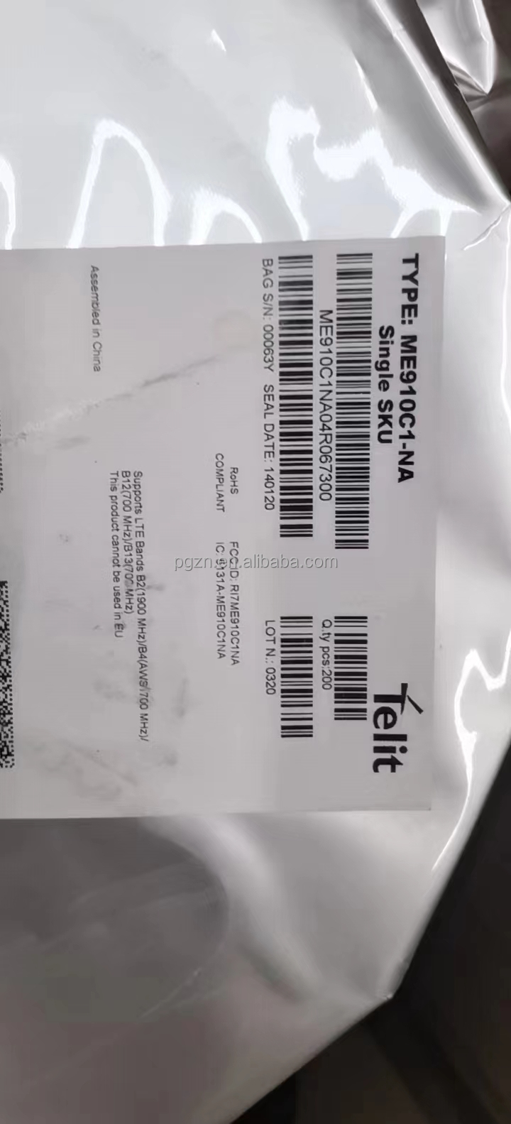ME910C1-NA Wireless GPS Module LCC/LGA Type M1/NB1 LTE modules