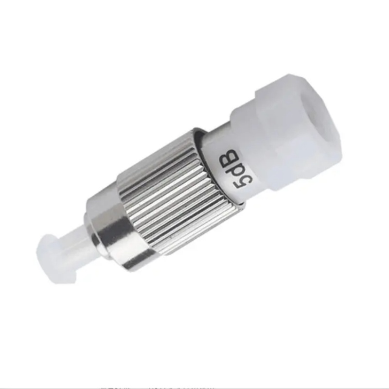 Single Mode FC Fiber Optic Attenuator 5dB Insertion Loss Zirconia Ceramic Ferrule