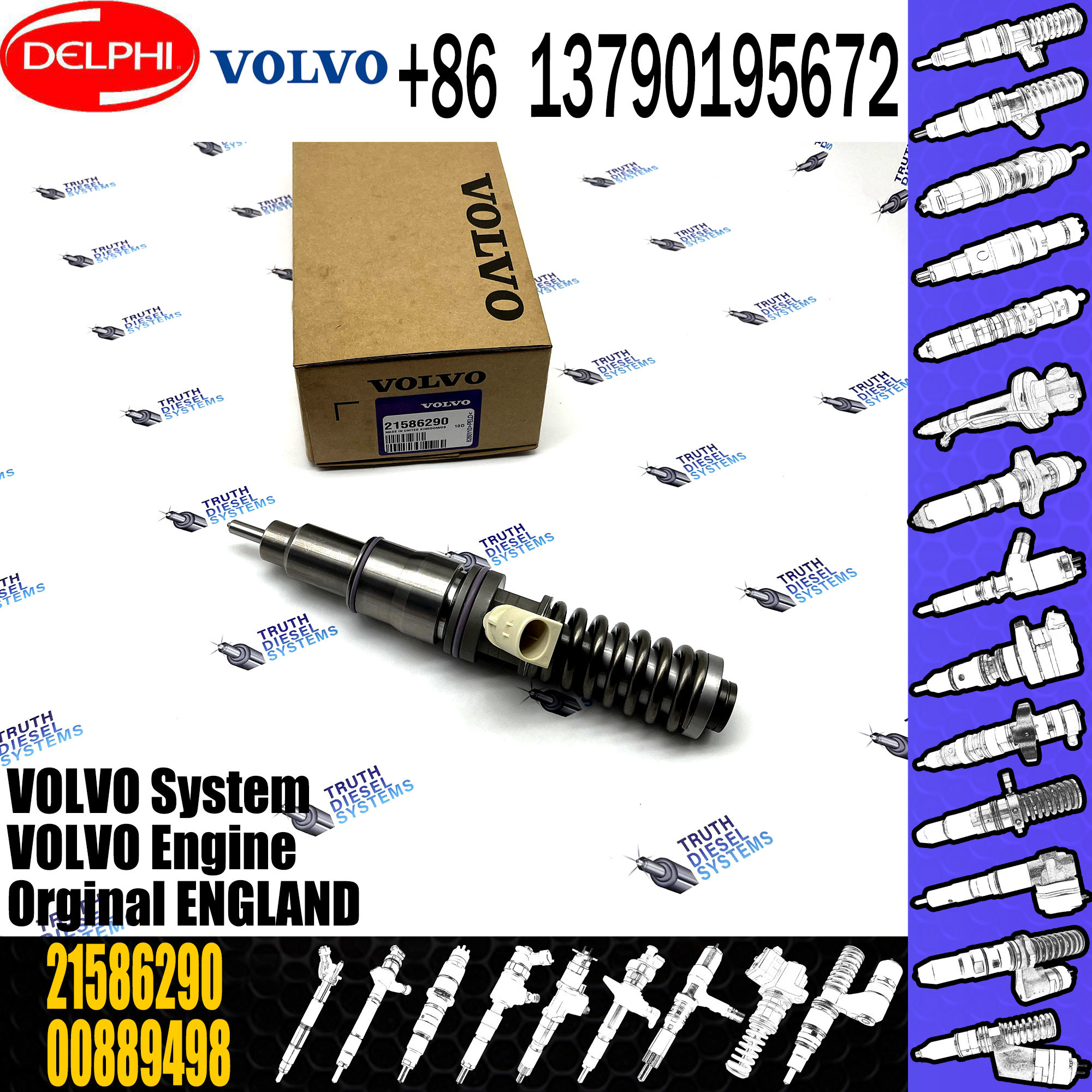 85000190 20363748 20500620 21586290 7420500620 85000105 BEBE4C02001 BEBE4C03001 BEBE4C03101 Diesel Injector