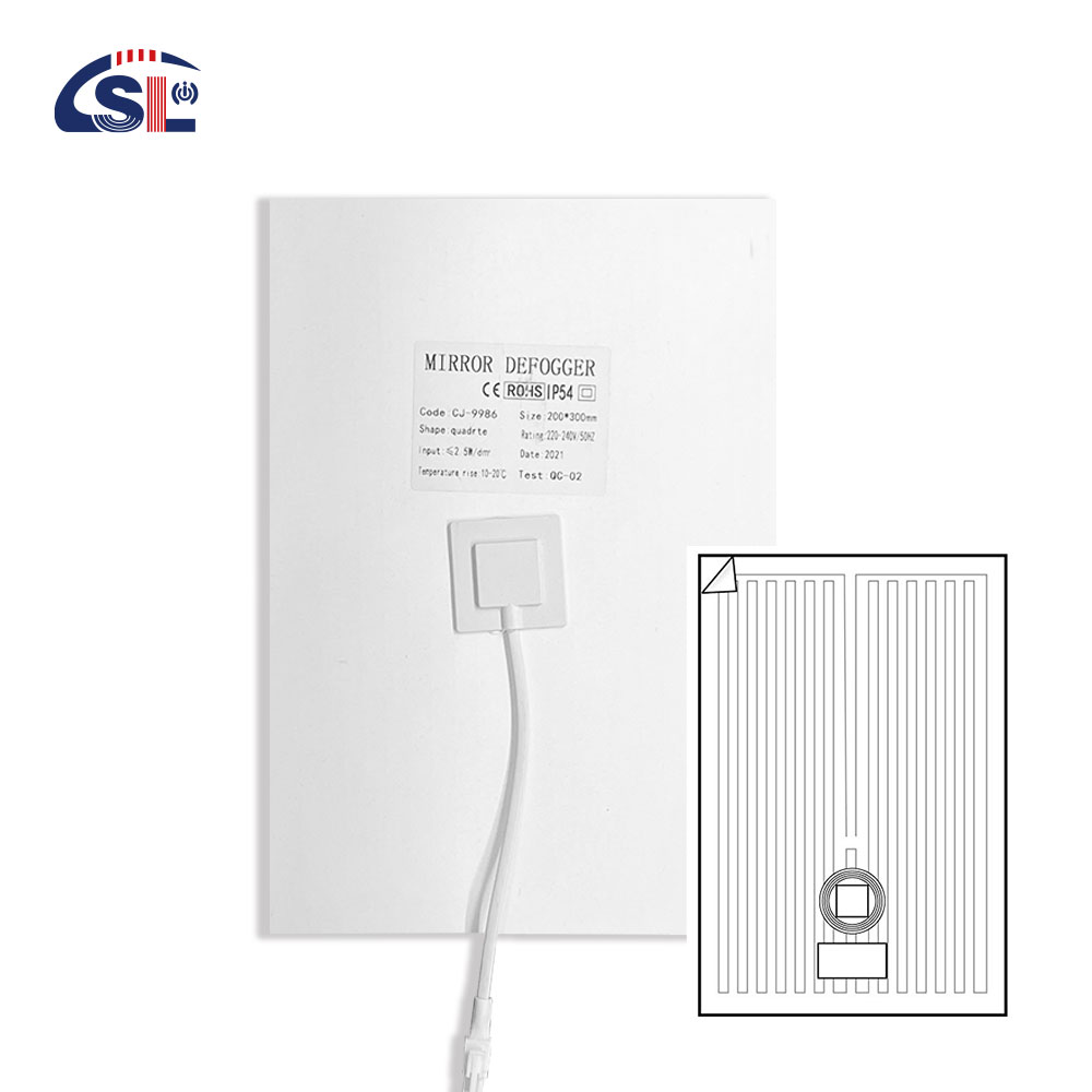 Smart Led Hotel Dimmer With-defogger Bagen Bathroom Touch Sensor Switch For Mirror Easy
