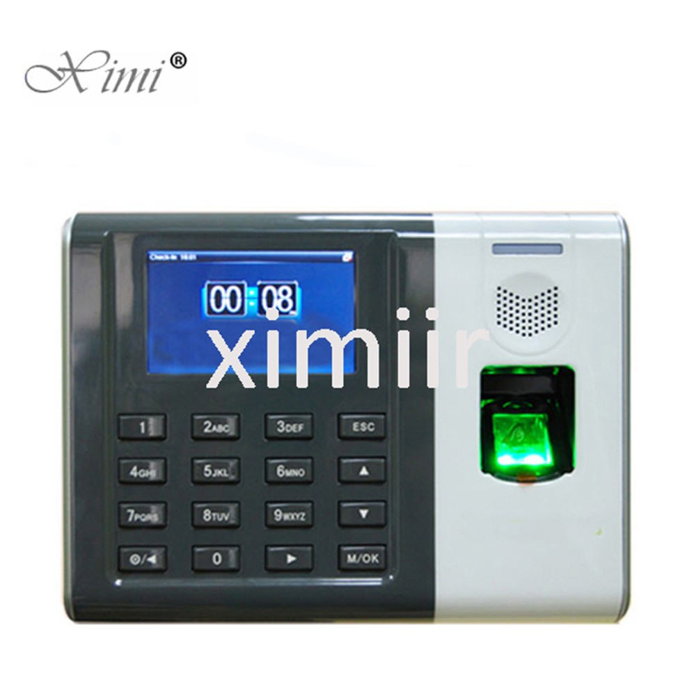 Good Quality XM100 Biometric Fingerprint Time Clock TCP/IP & RS232/485 Communication Fingerprint Time Attendance Time Clock