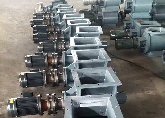 Granular Material Electric Rotary Airlock Valve Cotton Seed Grain Cereals