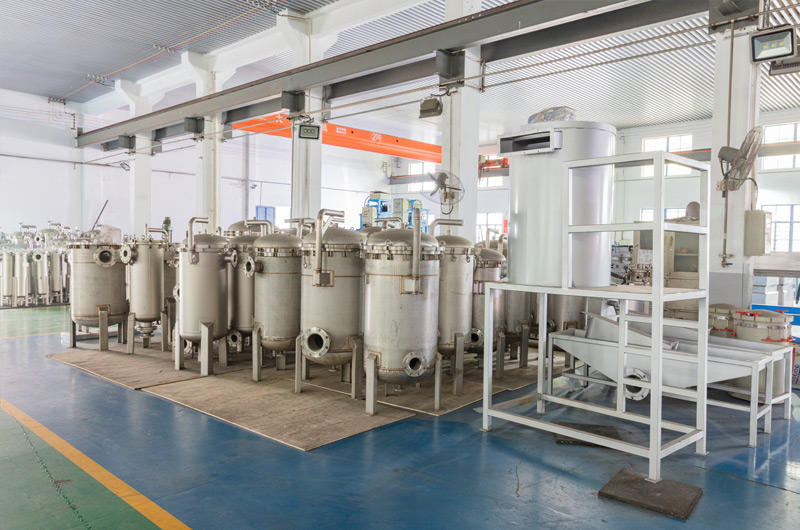 Stainless steel filter press