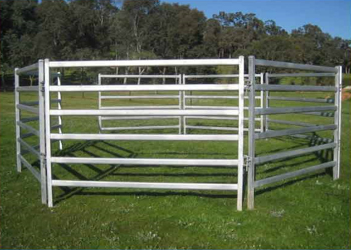 6 Bar Demountable Horse Round Yard Panels Security Portable Round Pen
