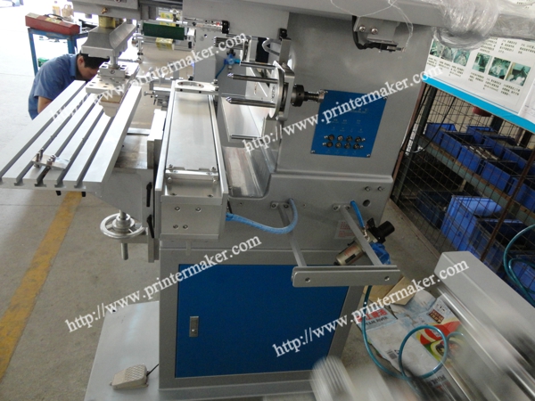 Side Way Sealed Cup Pad Printer