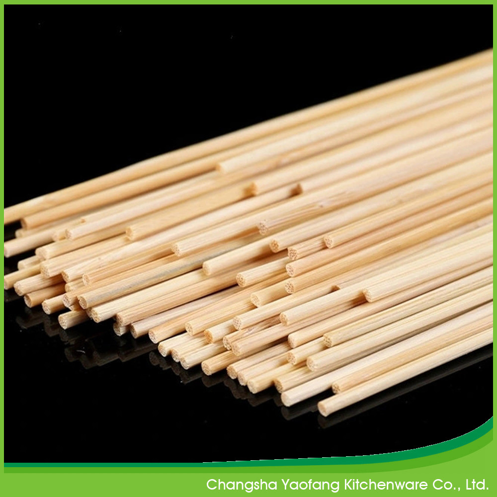 30cm Disposable Mao Bamboo BBQ Skewers Stick Biodegradable