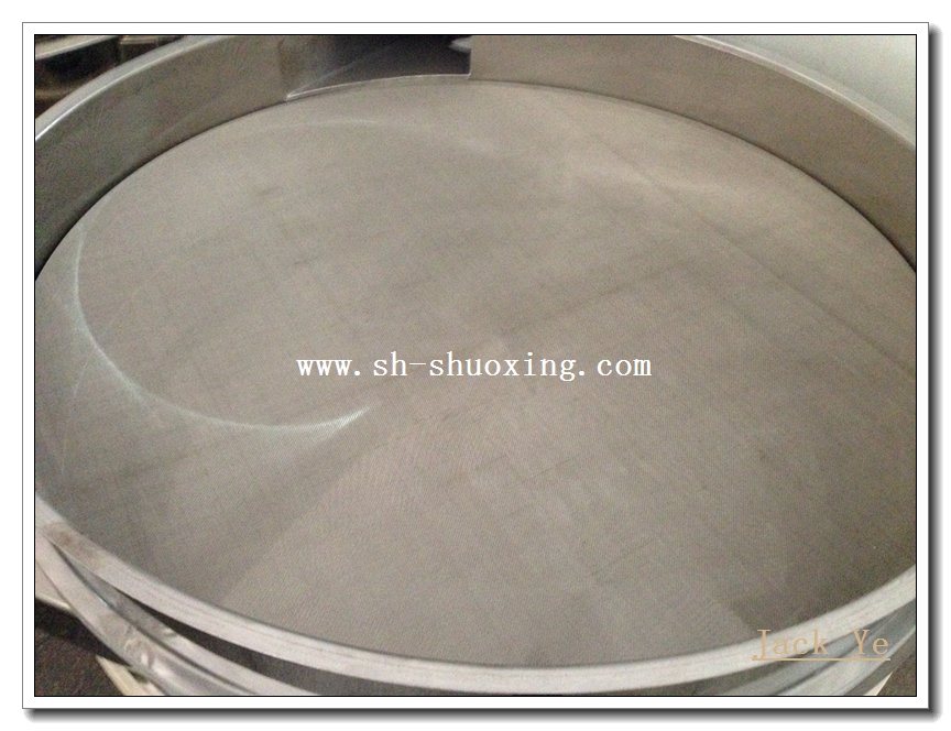 SEWCO's round screen mechanical mesh stretching machine