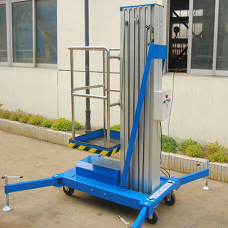 Material Industrial Lifting Equipment Mast Aluminum Lift Platform
