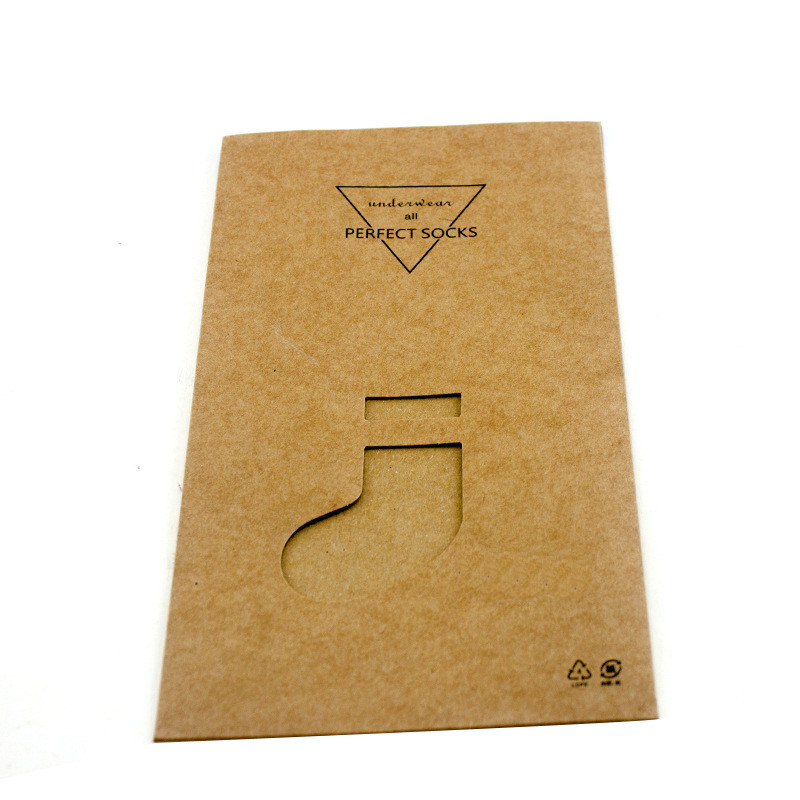 Custom Printed Kraft Flat Paper Pouch Envelopes Bags Clothing Window Package