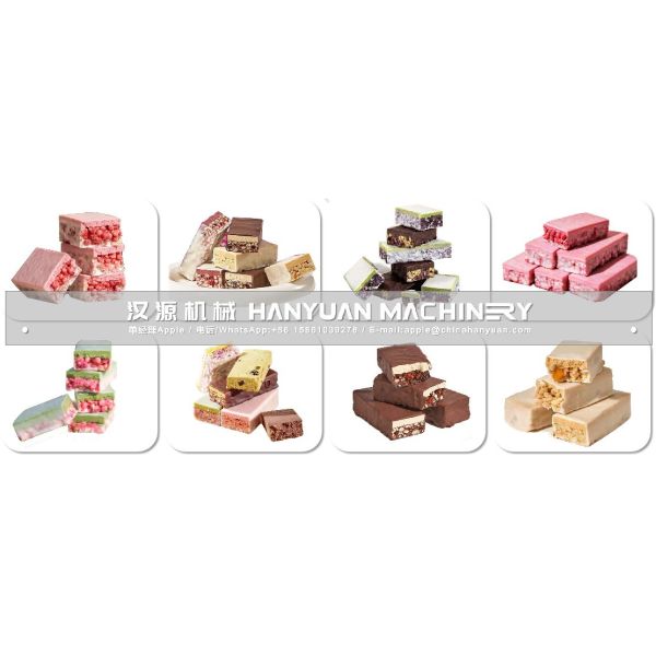 Double Layer Protein Bar Production Line