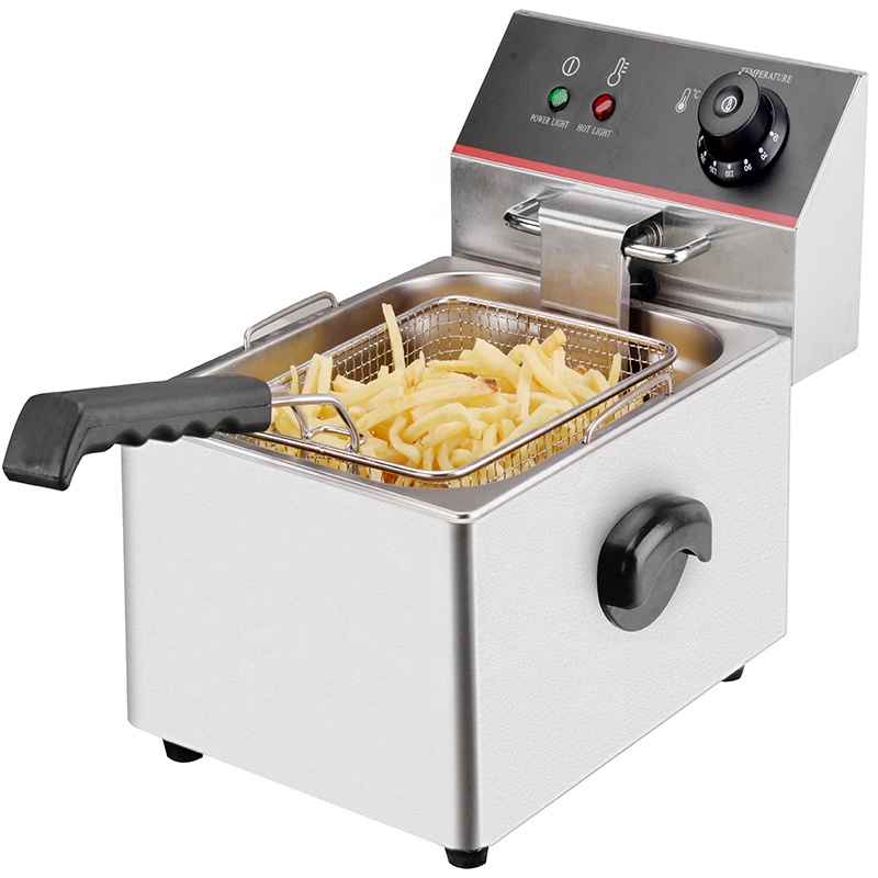 Non Stick Gas Deep Fryers for Commercial Hotel Industrial Frying Machine After Service