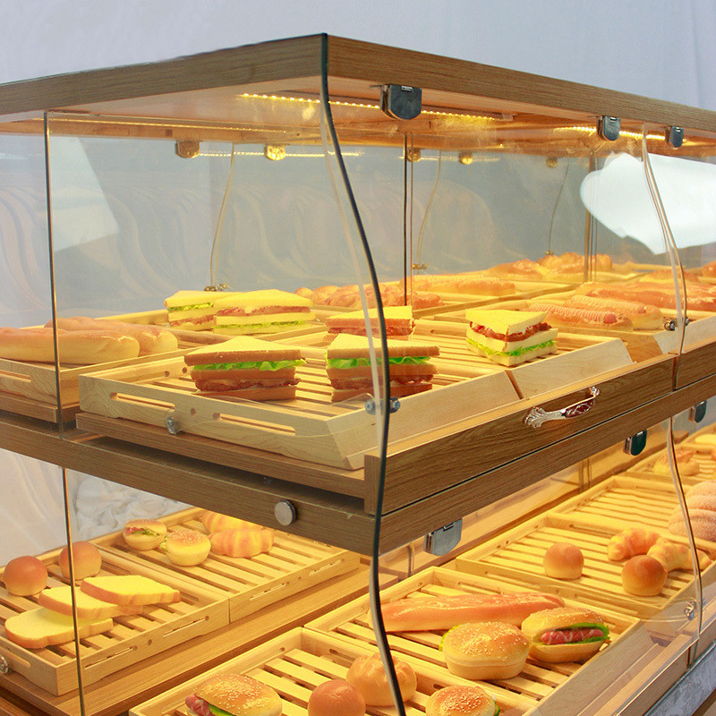 480Leds/M 15mm Under Shelf Interior Cabinet Lighting For Waffle Bubble Tea Milk Display Kiosk