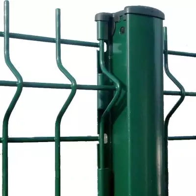 Square Posts 3mm 3d Wire Mesh Panels 50x200mm