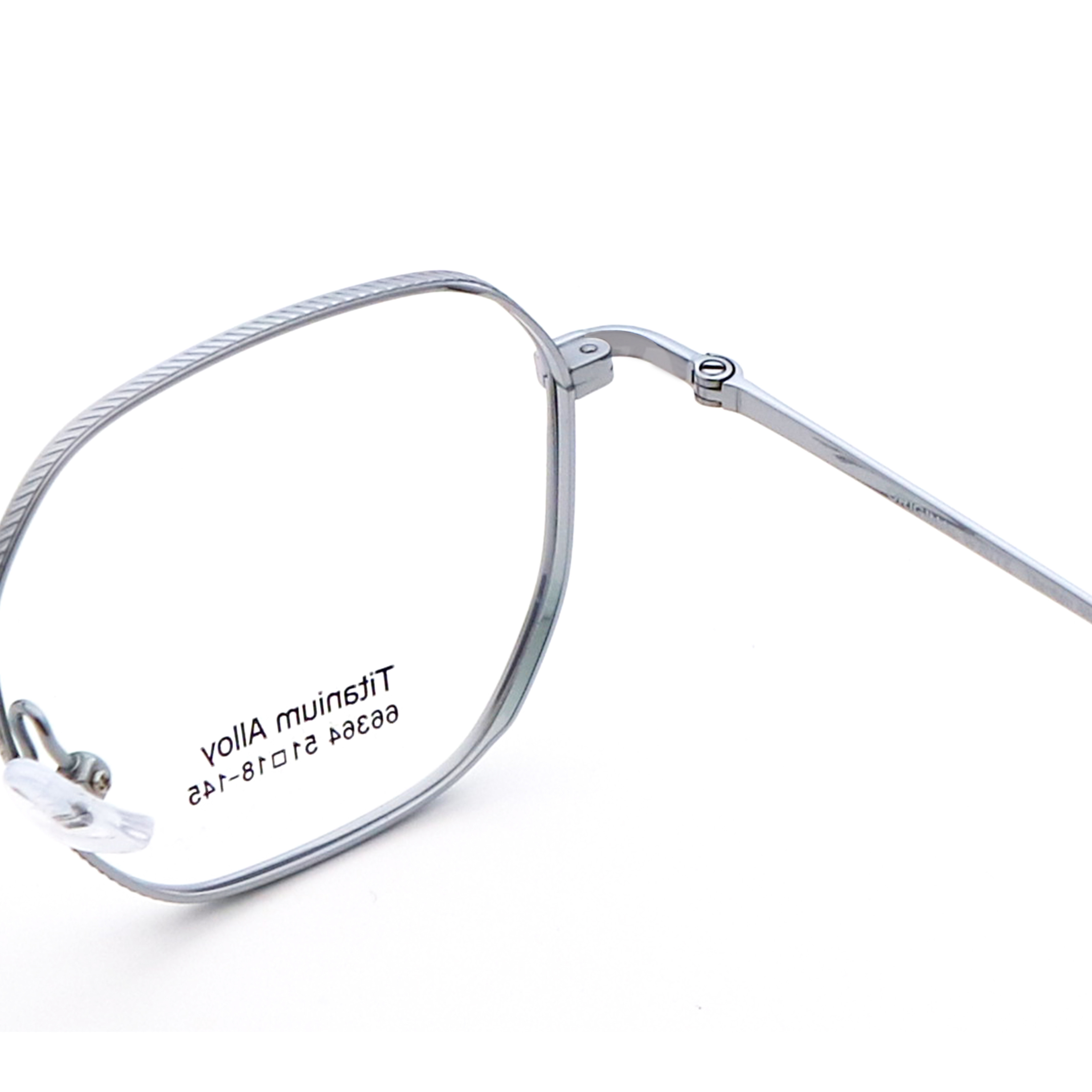 New Simple Casual Design B Titanium Optical Glasses Frame 66364