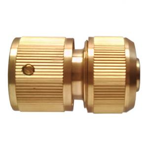 China Garden Solid Brass Quick Connect Water Hose Fittings Hose Couling on sale