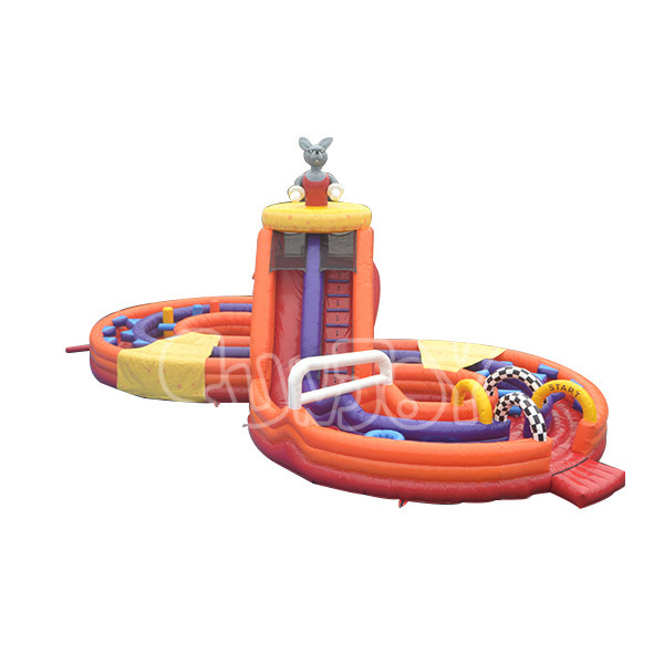 New Outdoor Adult High Quality Obstacle Race Amusement Park Inflatable Bounce House Jumping Castle