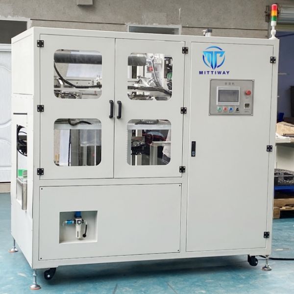Small Automatic Bag Inserter Industry Food Poly Bag Packaging Machine