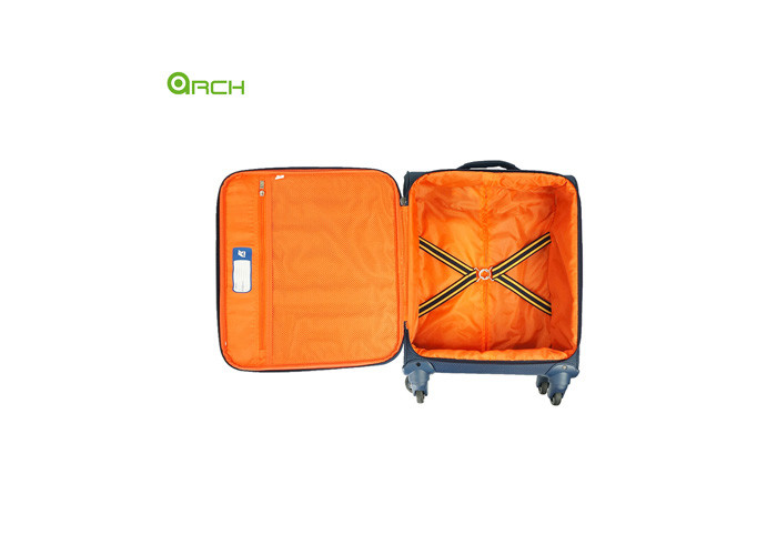 Spacious Tapestry Soft Sided Luggage with Spinner Wheels