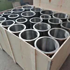Triangle Wedge Wire Centrifuge Basket 500mm Customized Length Polishing