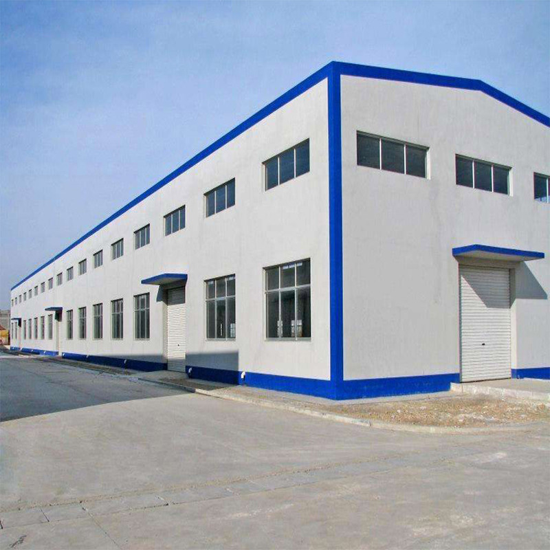 Q355 Metal Frame Structure Prefab Garage Workshop Shop Buildings
