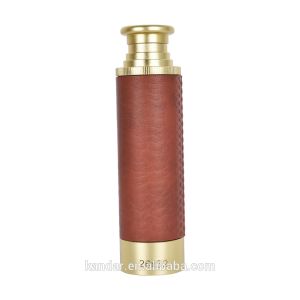 38x135mm Nautical Handheld Brass Spyglass Monocular Telescope Optics Expandable