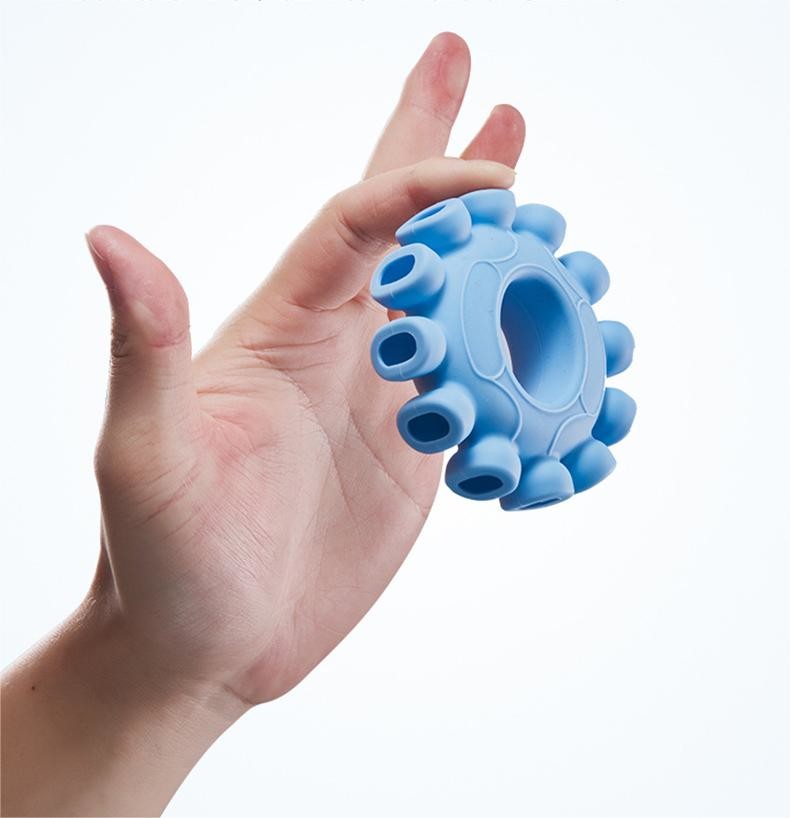 Silicone Grip Strength Trainer Suction Cup Hand Strengthener Grip Trainer For Rock Climbing Adjustable Finger Exerciser