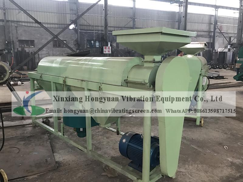 Maize buffing machine maize de-awner machine maize glazing machine