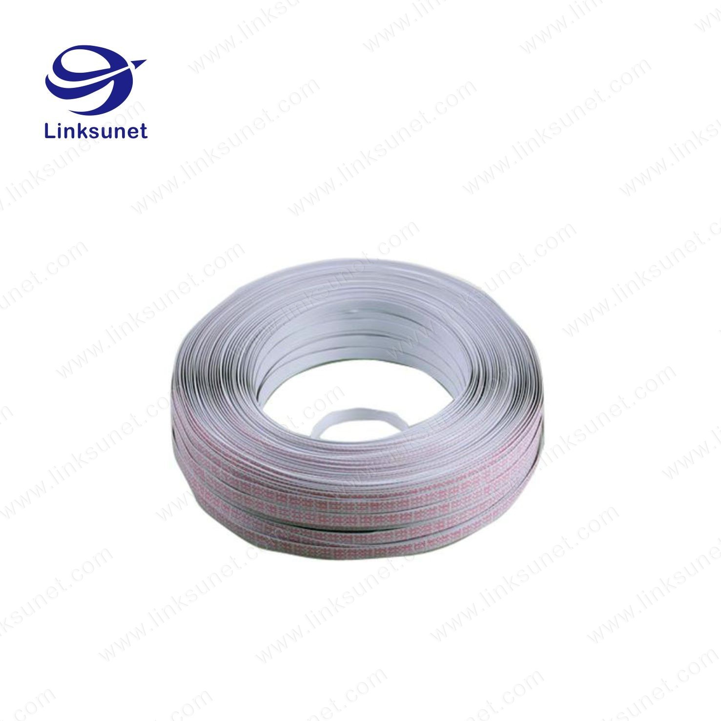 Round Flat Cable Connector UL2651 - 28AWG 1.27MM PICH PVC Twisted Pair Flat Cable