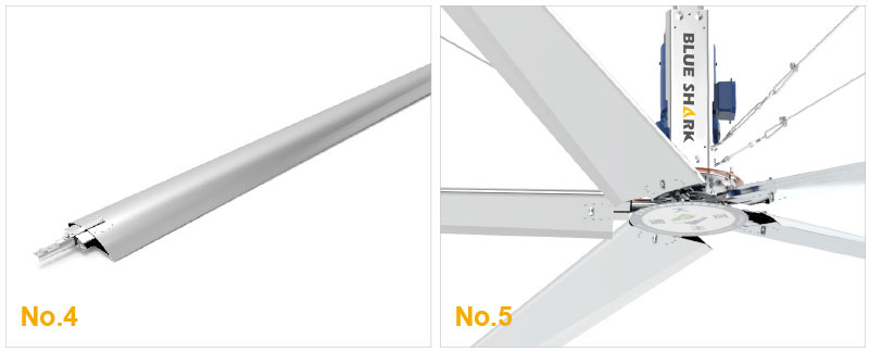 Large  Industrial Ceiling Fans