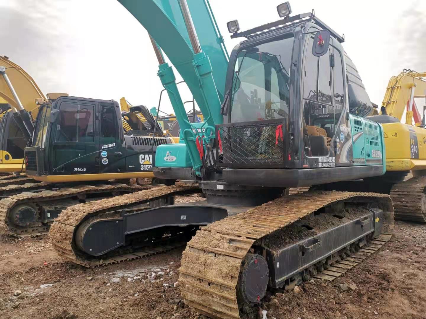 1.3m3 Bucket 26T SK260-8 Second Hand Kobelco Excavators