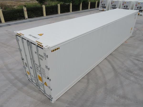 White Refrigerated Shipping Container With Carrier Machinery 5ft/10ft/20ft/40ft