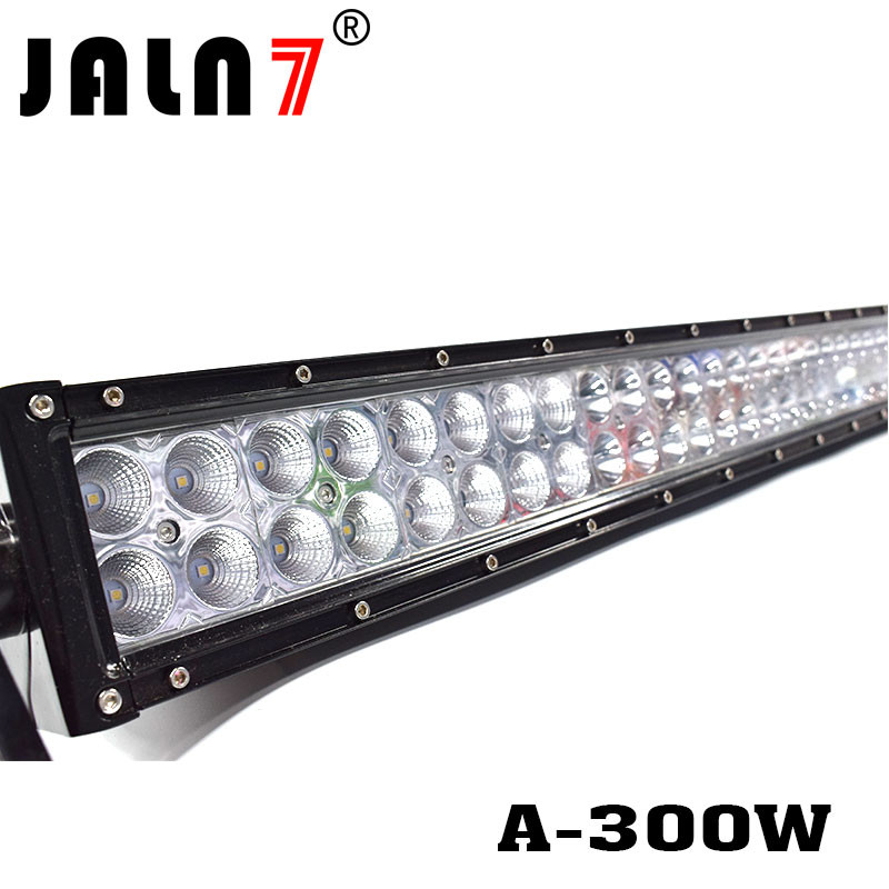LED Light Bar JALN7 52Inch 300W Spot Flood Combo LED Driving Lamp Super Bright Off Road Lights LED Work Light Boat Jeep