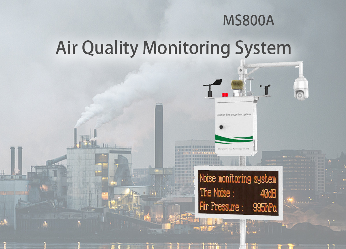 Ms800a Air Pollution Monitoring Devices Voc / O3 / CO / SO2 / PM2.5/ PM10