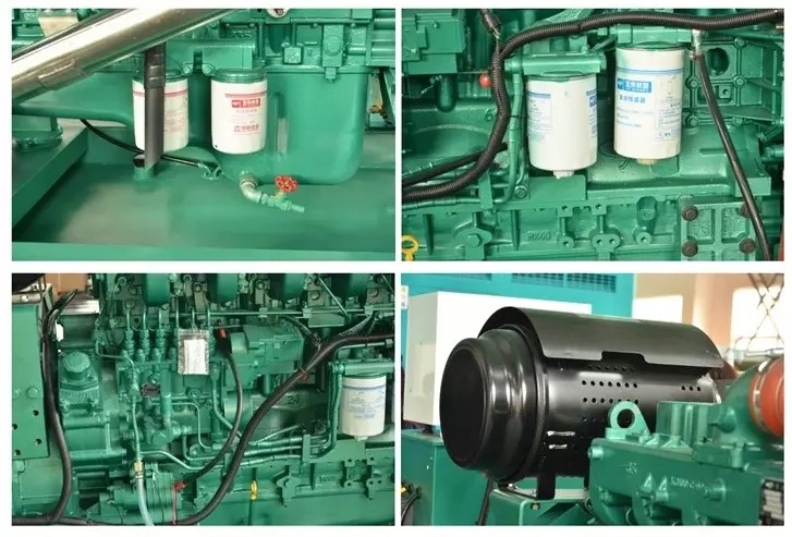 soundproof 180KW 225KVA Silent Power Generator Yuchai Diesel Generator Sets