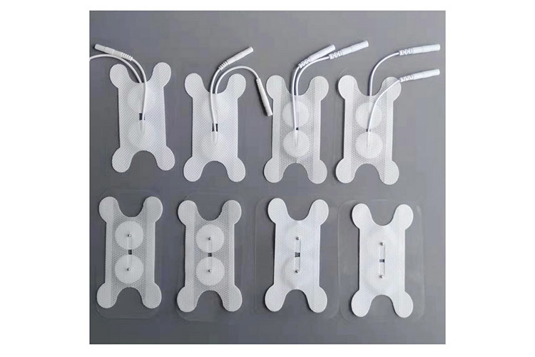 Sticker Exercise Fitness Health Machine Pad Non-woven Fabric Button Style Wire Swallowing Electrodes Patch