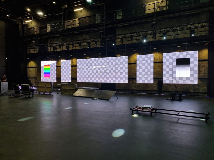 SMD2121 500x500mm Led Display Screen For Rent With 1000 Nits Brightness